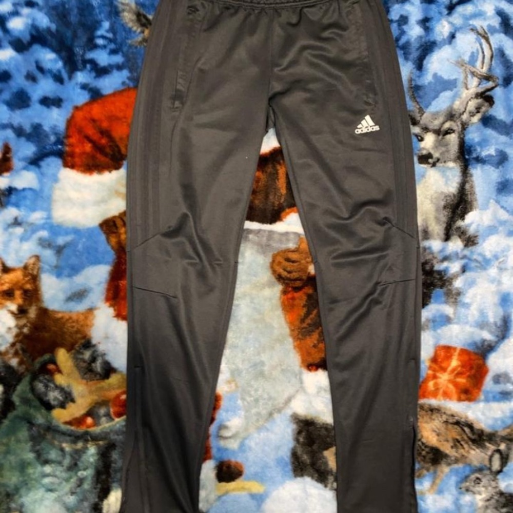 Adidas Charcoal Athletic Pants